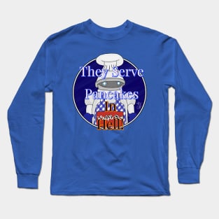 Waffle Bot Long Sleeve T-Shirt